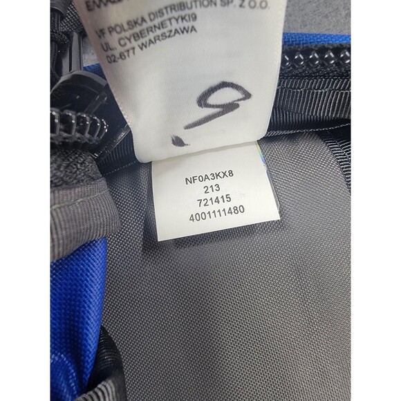 North Face Connector Backpack Blue Black 26.5L Laptop Sleeve FlexVent New Tags - Picture 13 of 14